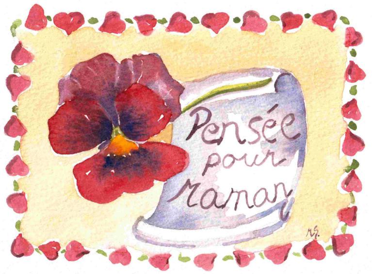 Pensées maman
