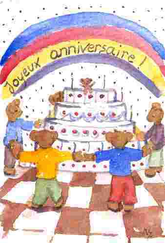 Bon anniversaire ours