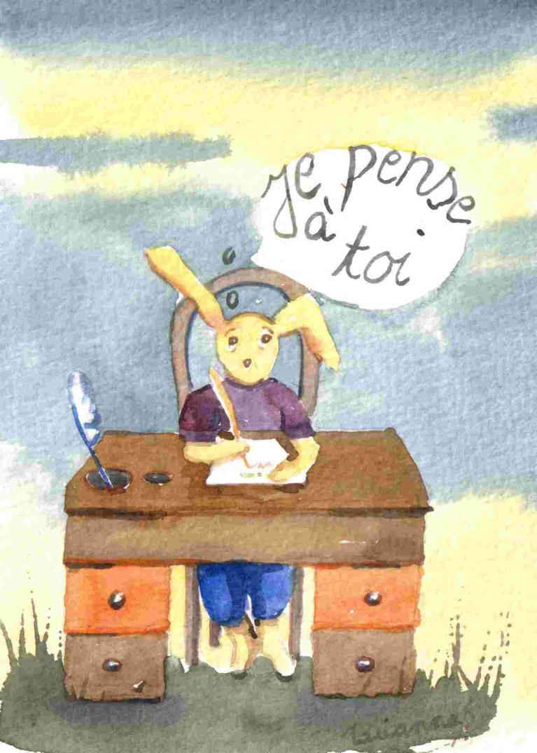 Lapin qui pense