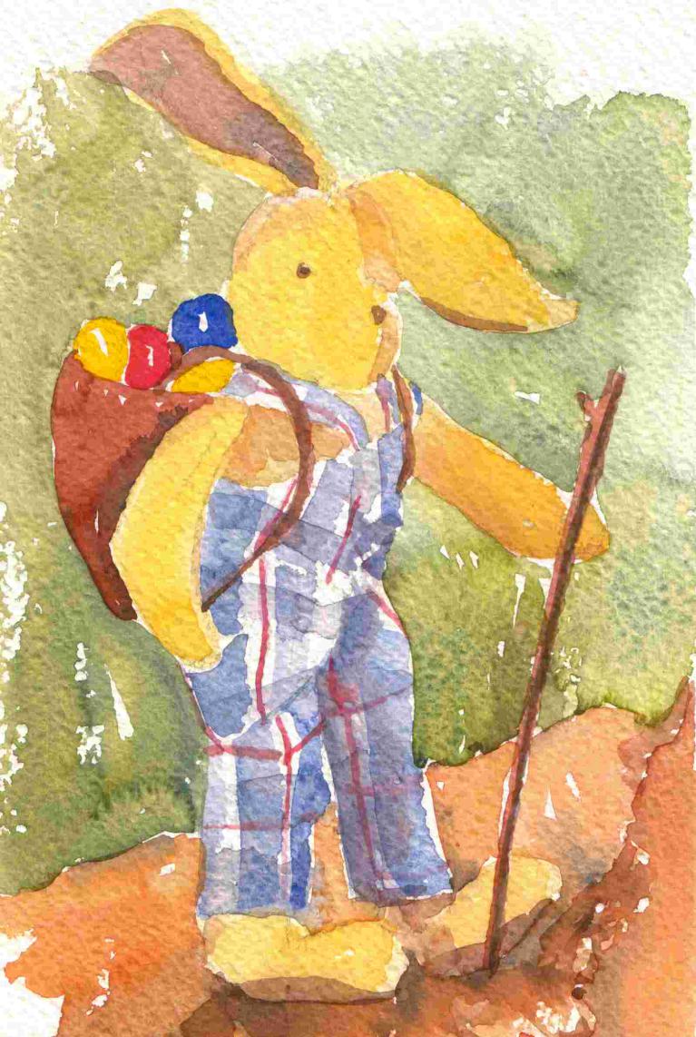 Lapin en balade