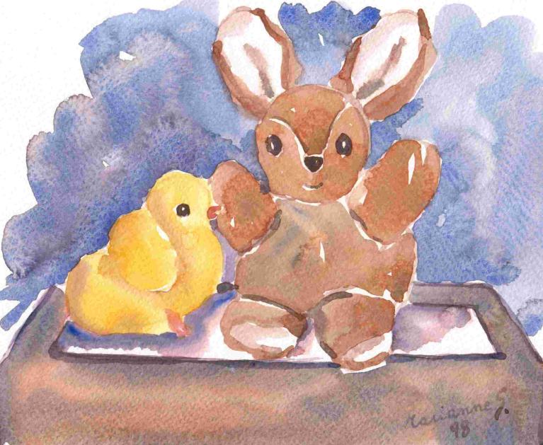 Lapin et caneton