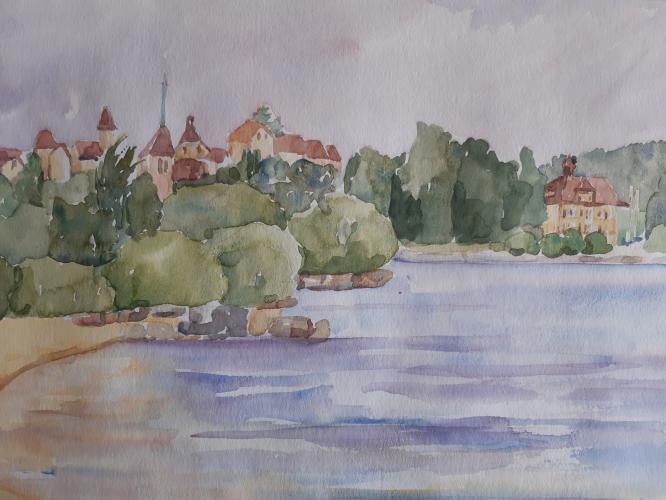 Le lac à St-Blaise