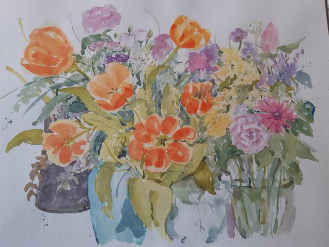 Bouquets de fleurs